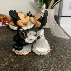 Mickey and Minnie bride and groom